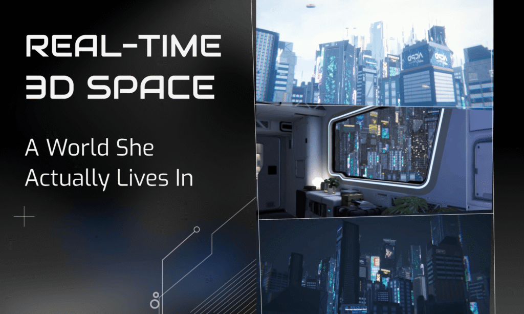 4D in her 3D apartment in SoulLink