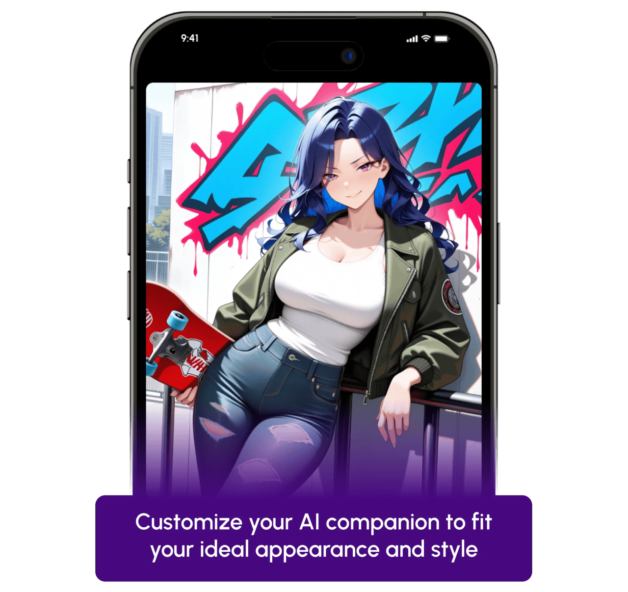 Nomi AI companion app official artwork
