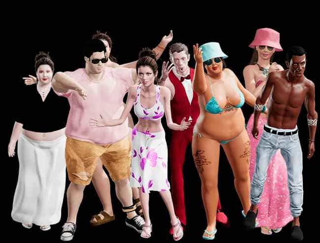ChatReal realistic 3D avatars official artwork