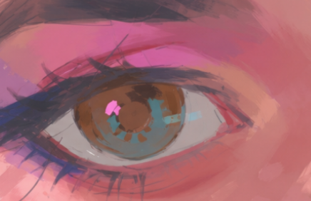 Close up painted portrait artwork of the SoulLink companion from the SoulLink team image library