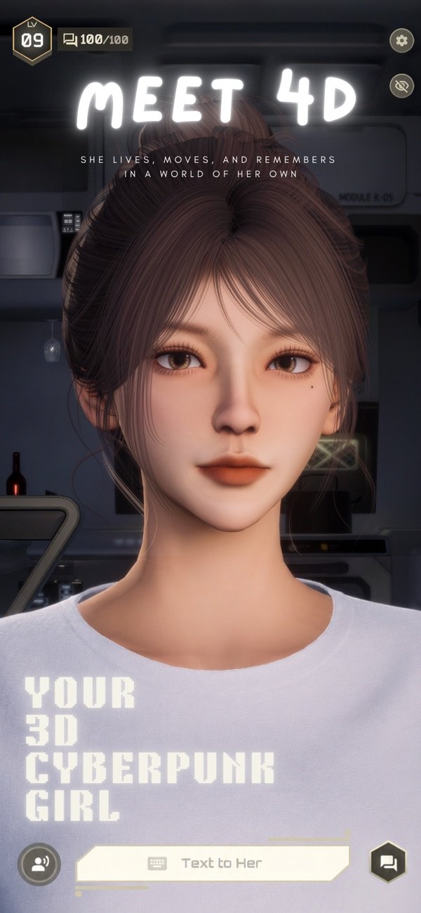 SoulLink 4D companion main screen